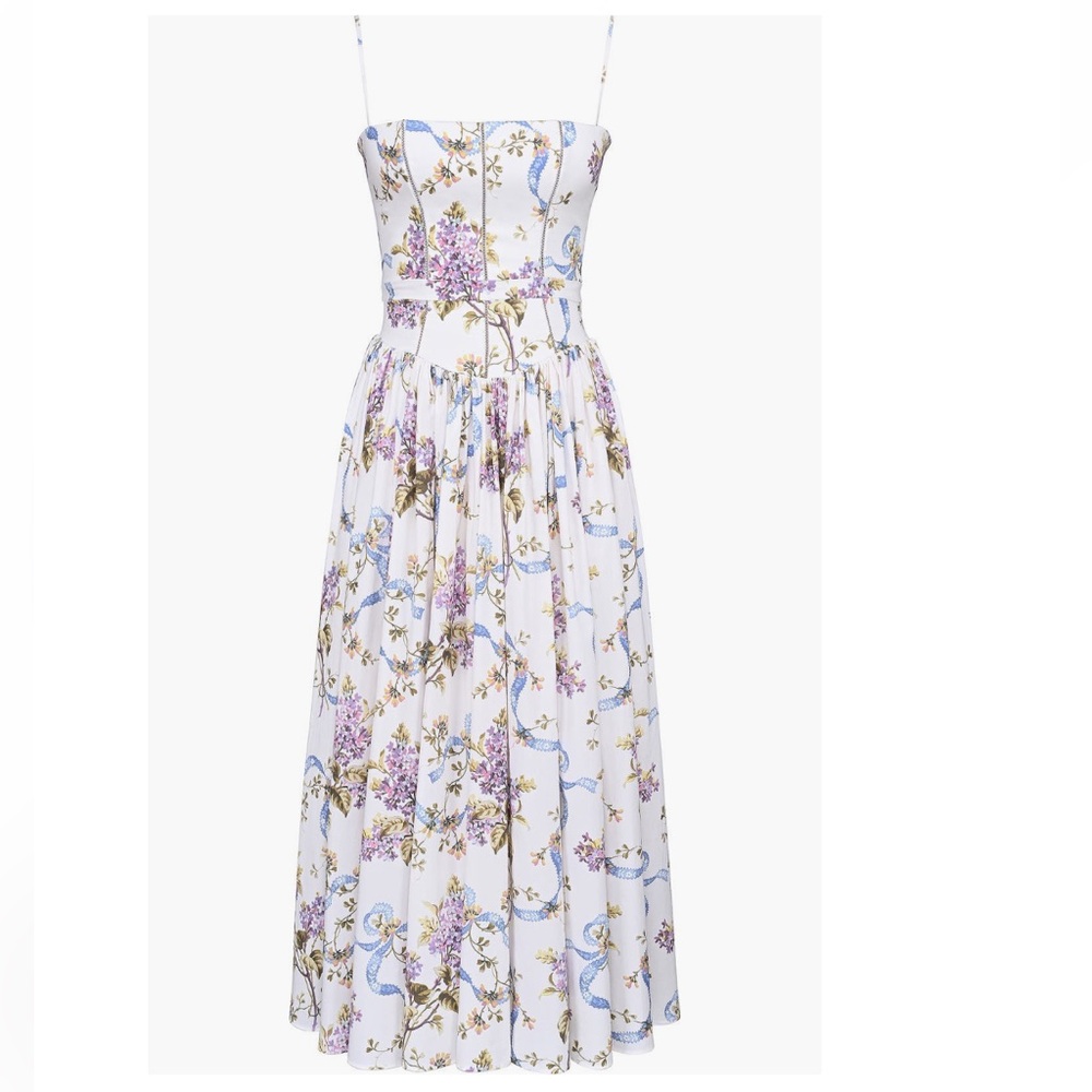 HOUSE OF CB Ysabella Floral Maxi Sundress – XS (A/C Cup) - Picture 4 of 8